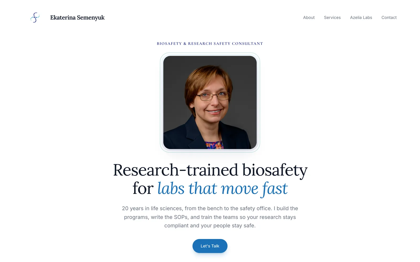 Home page of esemenyuk.com
